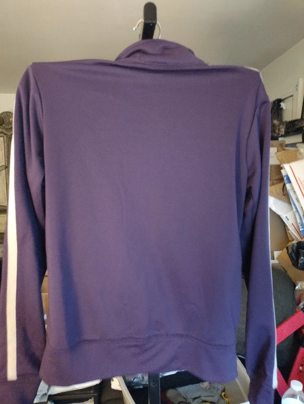 Vintage Nike Purple Jacket with Pink Logo Large